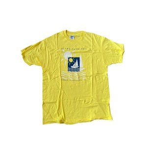 Vintage Hanes Beefy T Shirt XL Single Stitch SummerPetra Fashion Made In USA 90s